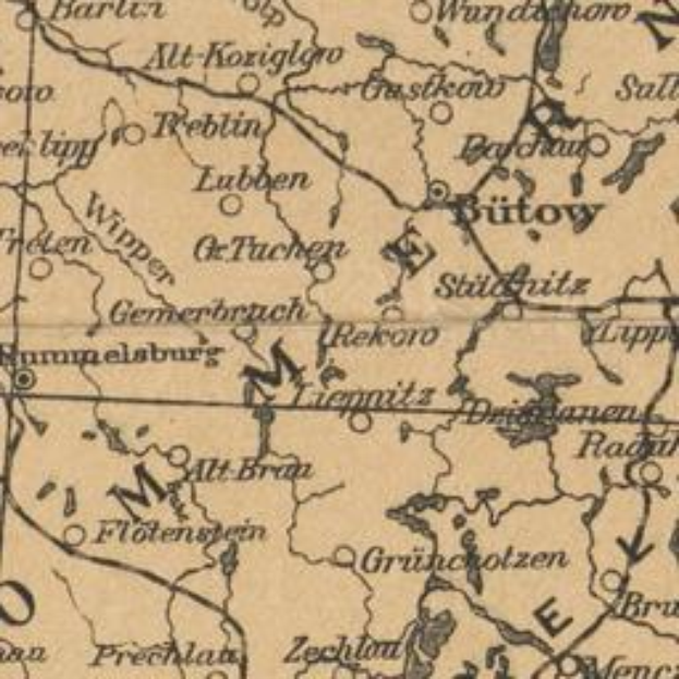 Ein detailliertes altes Stadtplan von Stuttgart, Deutschland, der Straßen, Gebäude, Sehenswürdigkeiten und Text mit zusätzlichen Stadtinformationen zeigt.