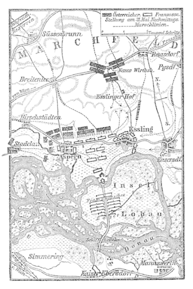 Eine detaillierte Schwarz-Weiß-Karte der Schlacht von Stuttgart, Deutschland, die Straßen, Gebäude und andere Merkmale mit Textbeschriftungen zeigt.
