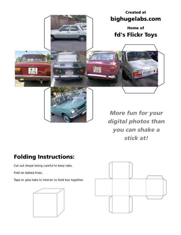 Eine Präsentationsslide mit Fahrzeugen auf einer Straße und einem Text-Overlay.