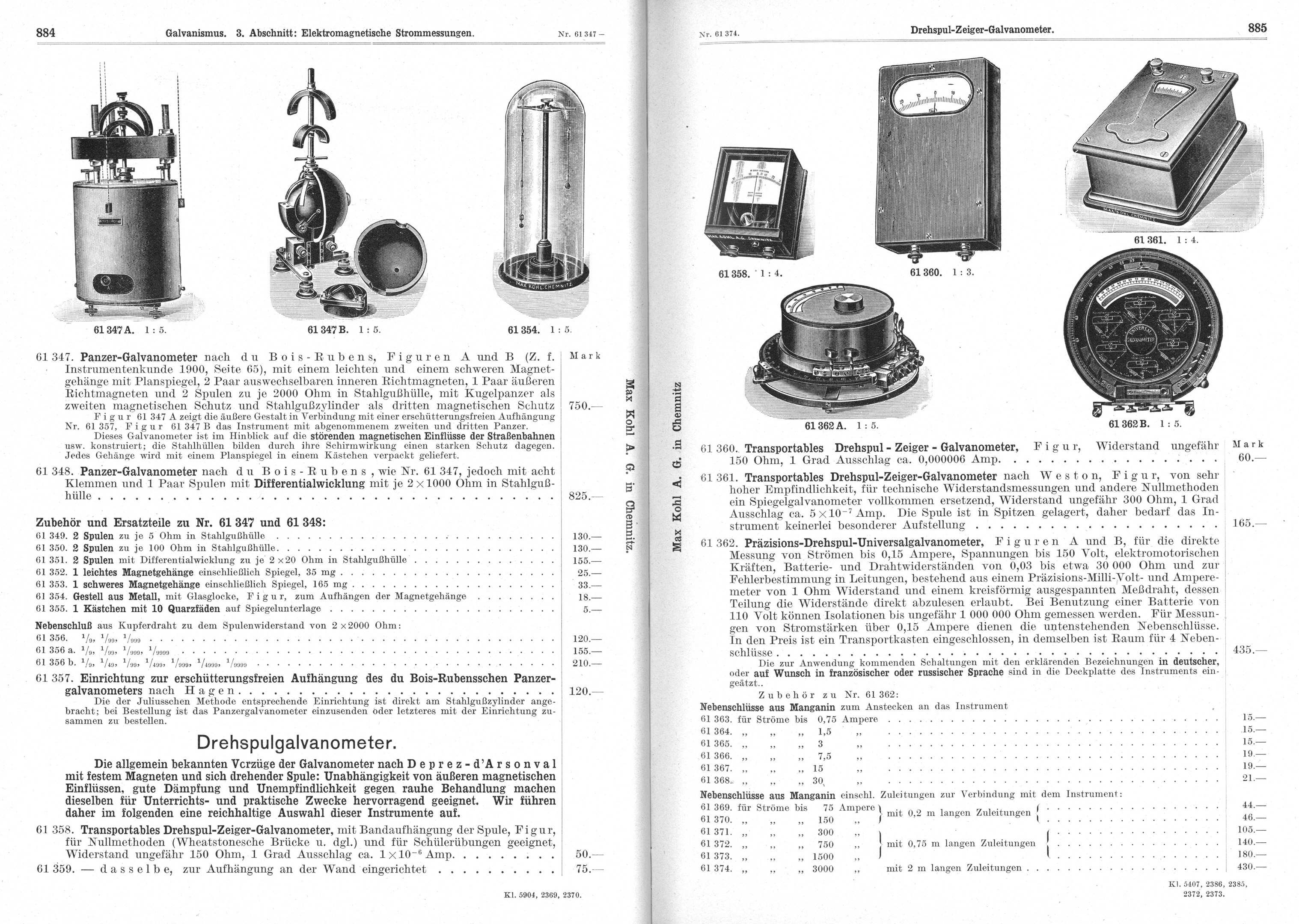 Ein aufgeschlagenes Buch mit Abbildungen von verschiedenen elektronischen Geräten und begleitendem Text auf den Seiten.